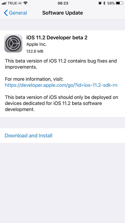 Ios11 2 Beta 2 1