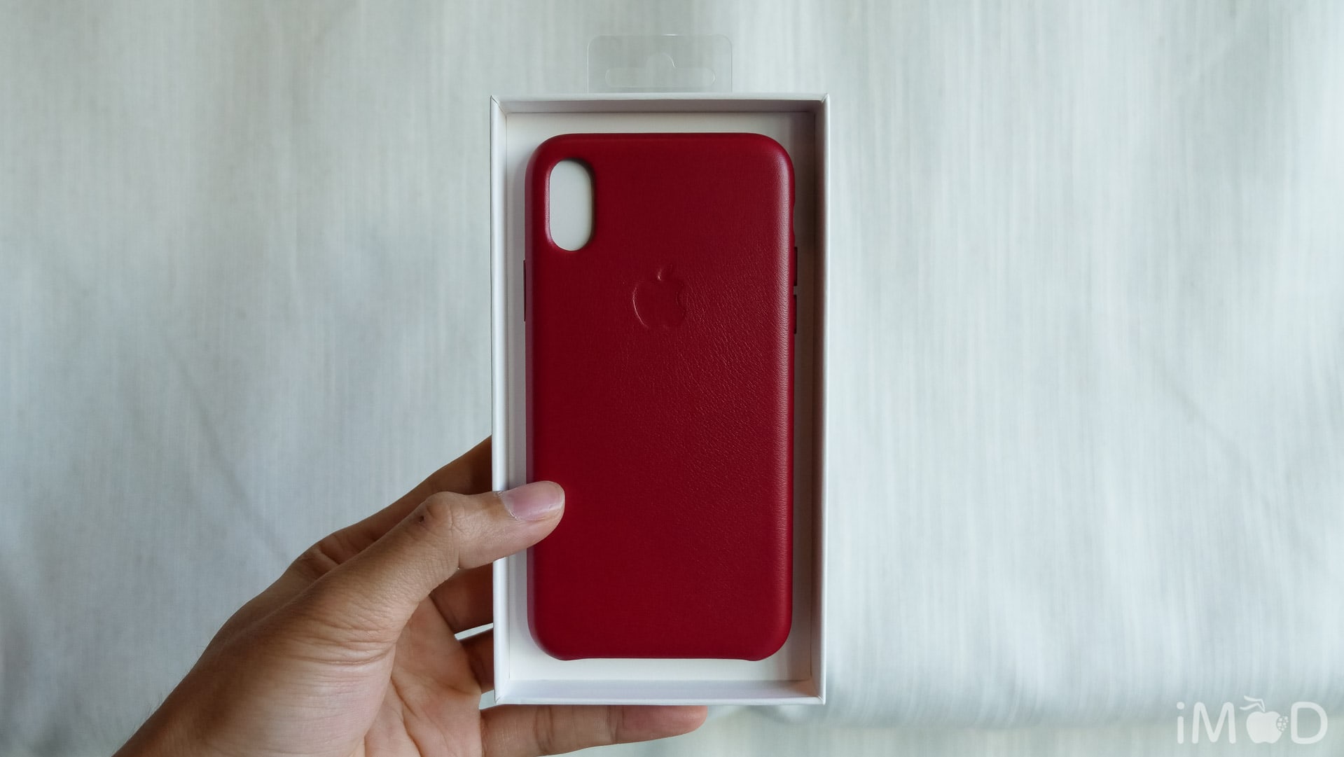 Iphone X Leather Case Product Red 6565