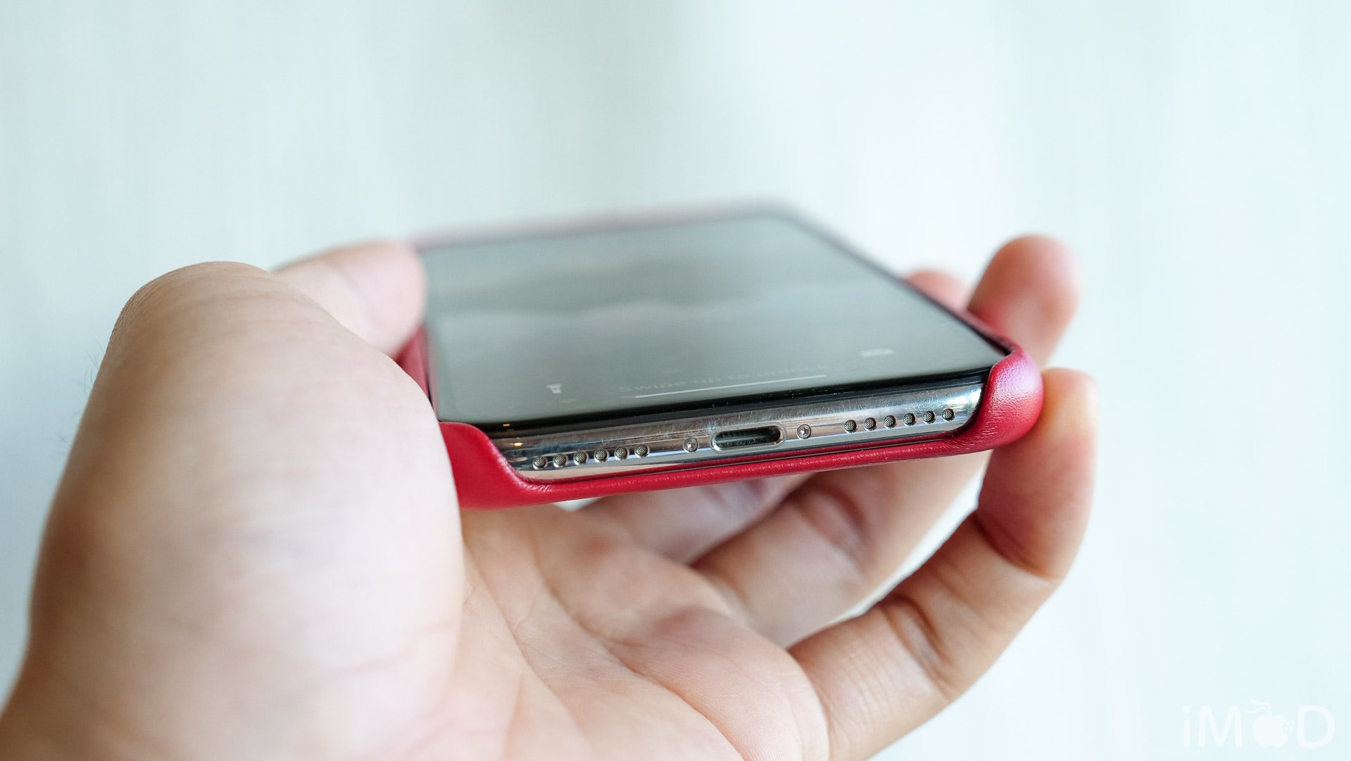 Iphone X Leather Case Product Red 6581