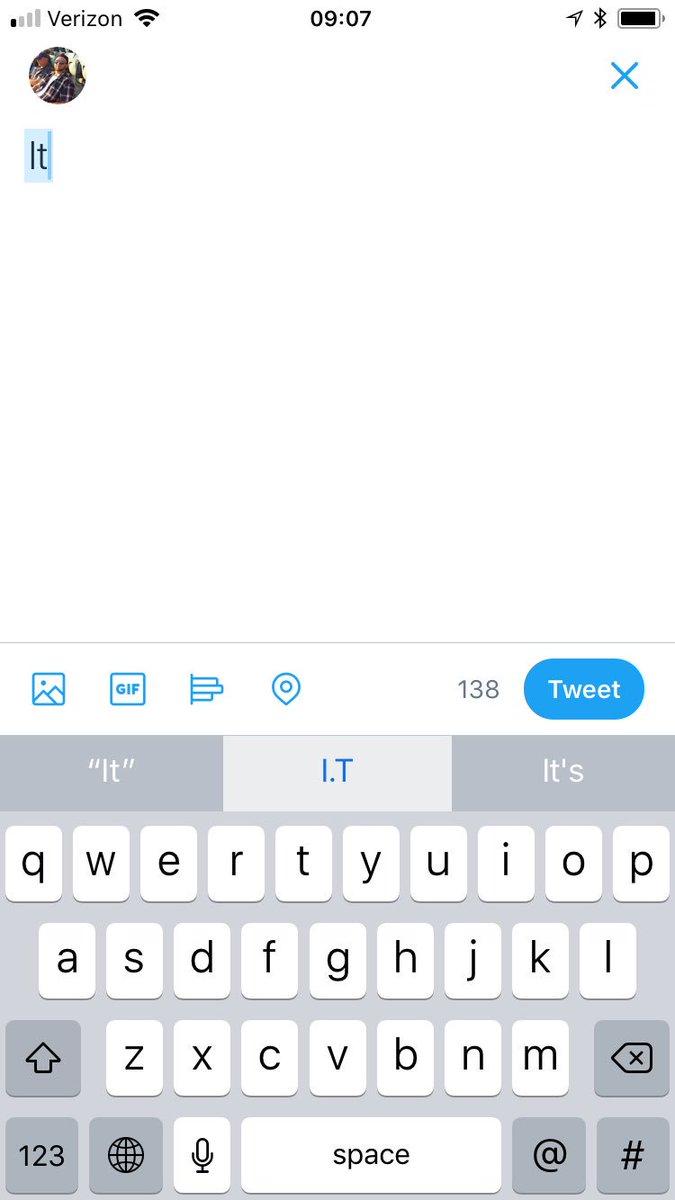 Ios 11 Auto Correction Wording Bug I T 1