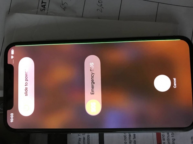 Iphone X Green Line Issue 5