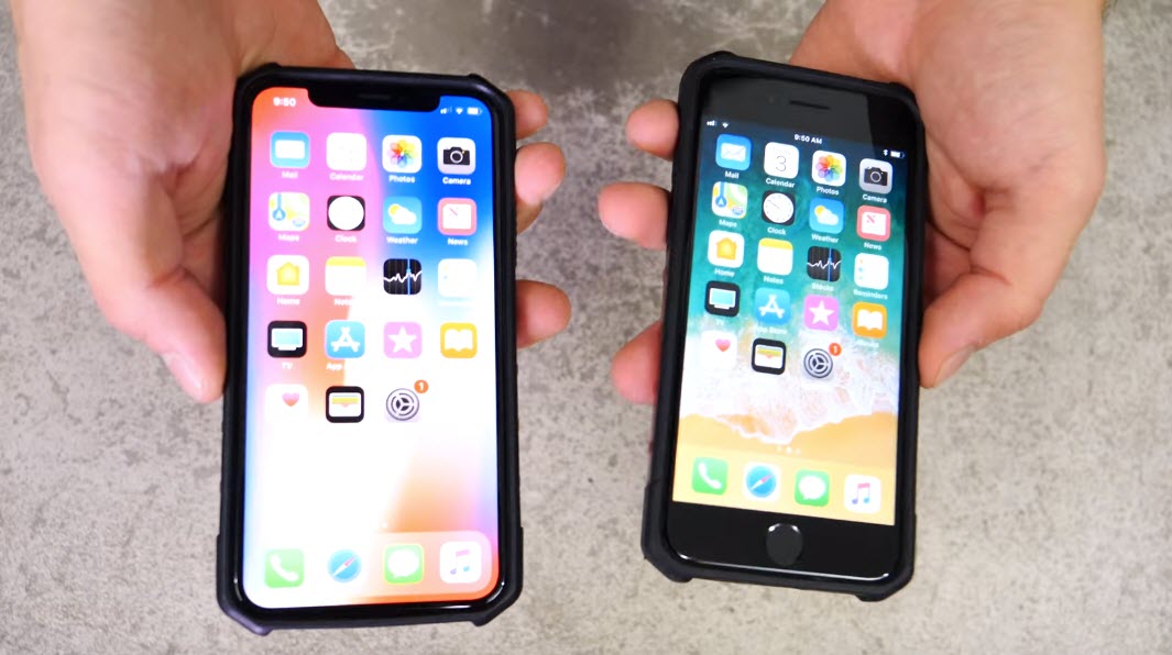 Iphone X Iphone 8 Drop Test 2
