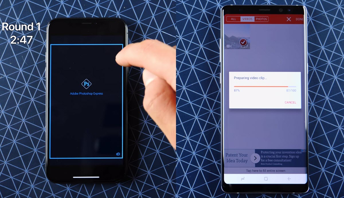 Iphone X Note 8 Speed Test 6