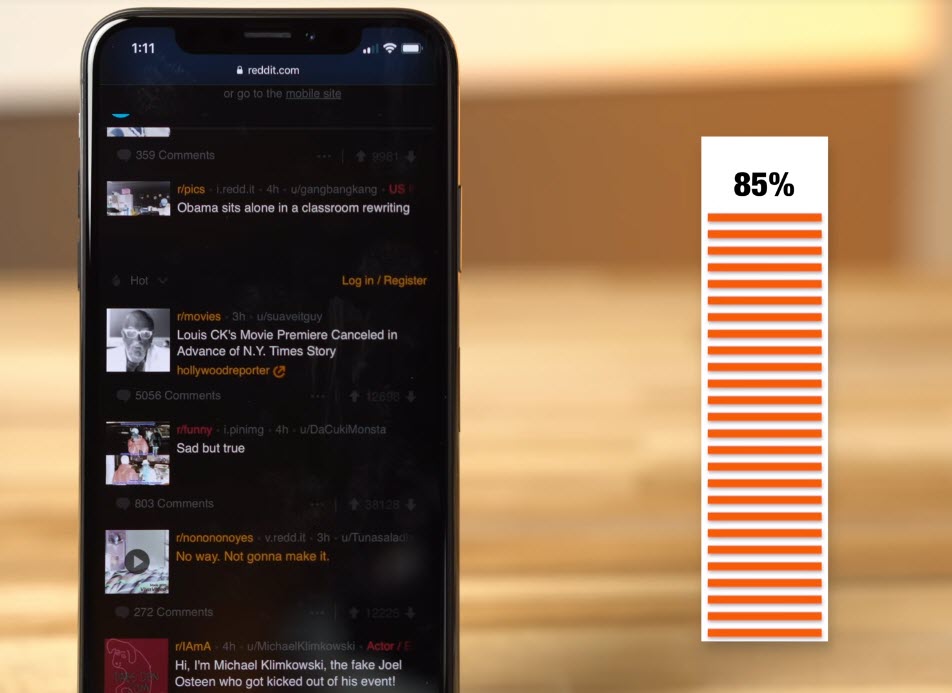 Iphone X Oled Darkmode Safe Battery Life 3