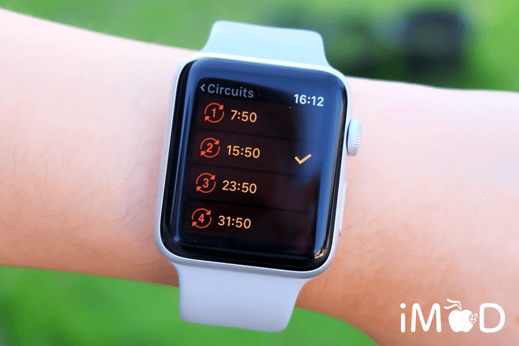 Seven 7 Minute Workout With Series 3 Gps Start 3
