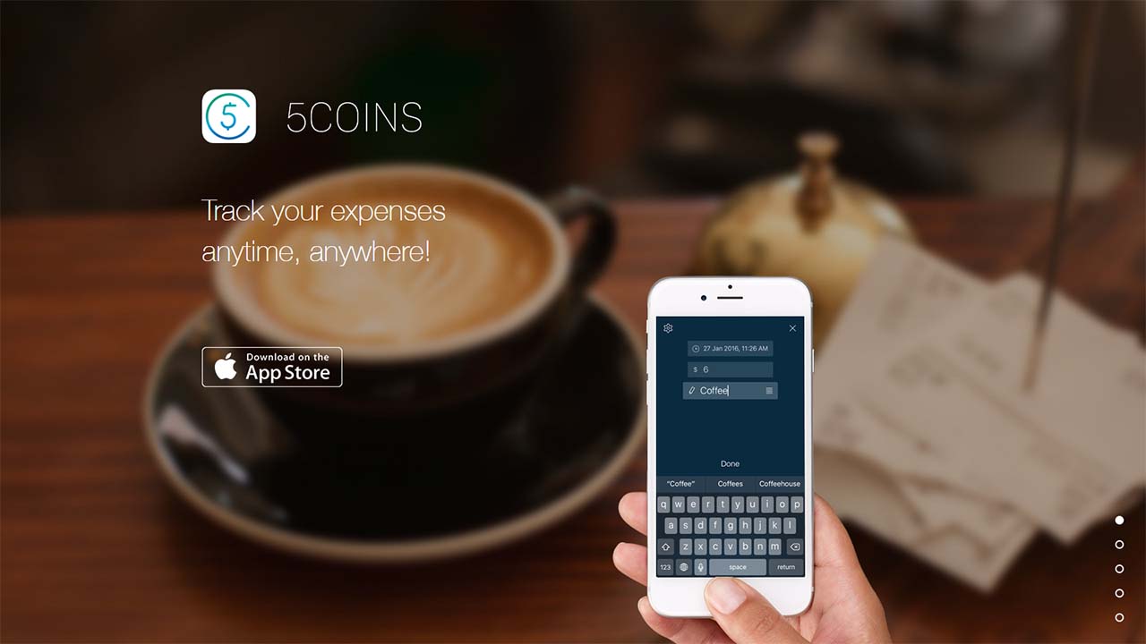 App 5coinsexpense Cover