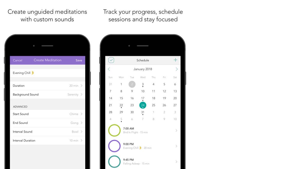App Meditationstudio Content2