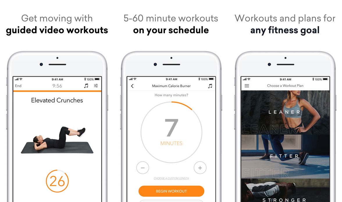 App Sworkit Content1
