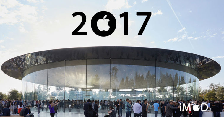 Apple 2017 Timeline