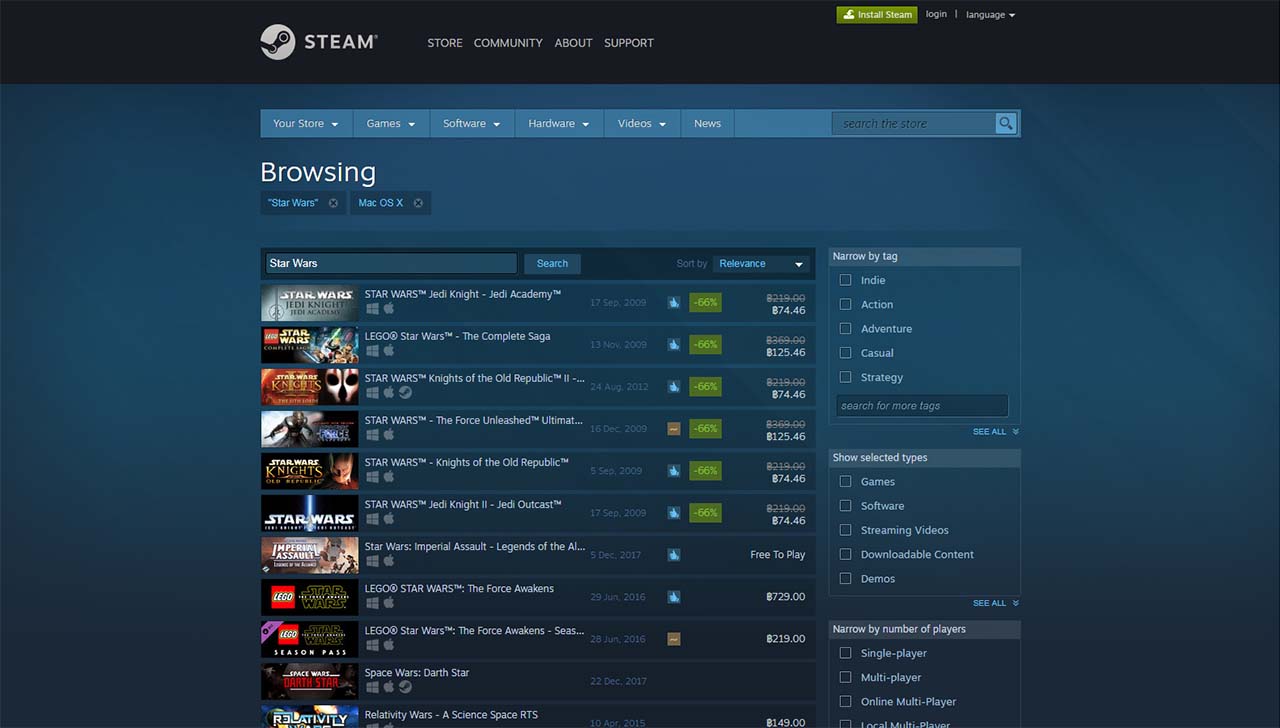 Game Starwars Bysteam Cover