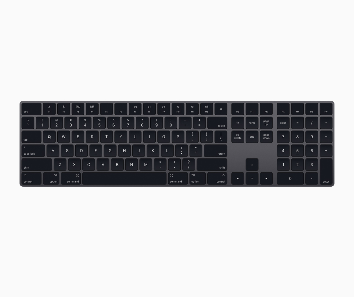 Imacpro Keyboard Space Gray 20171214