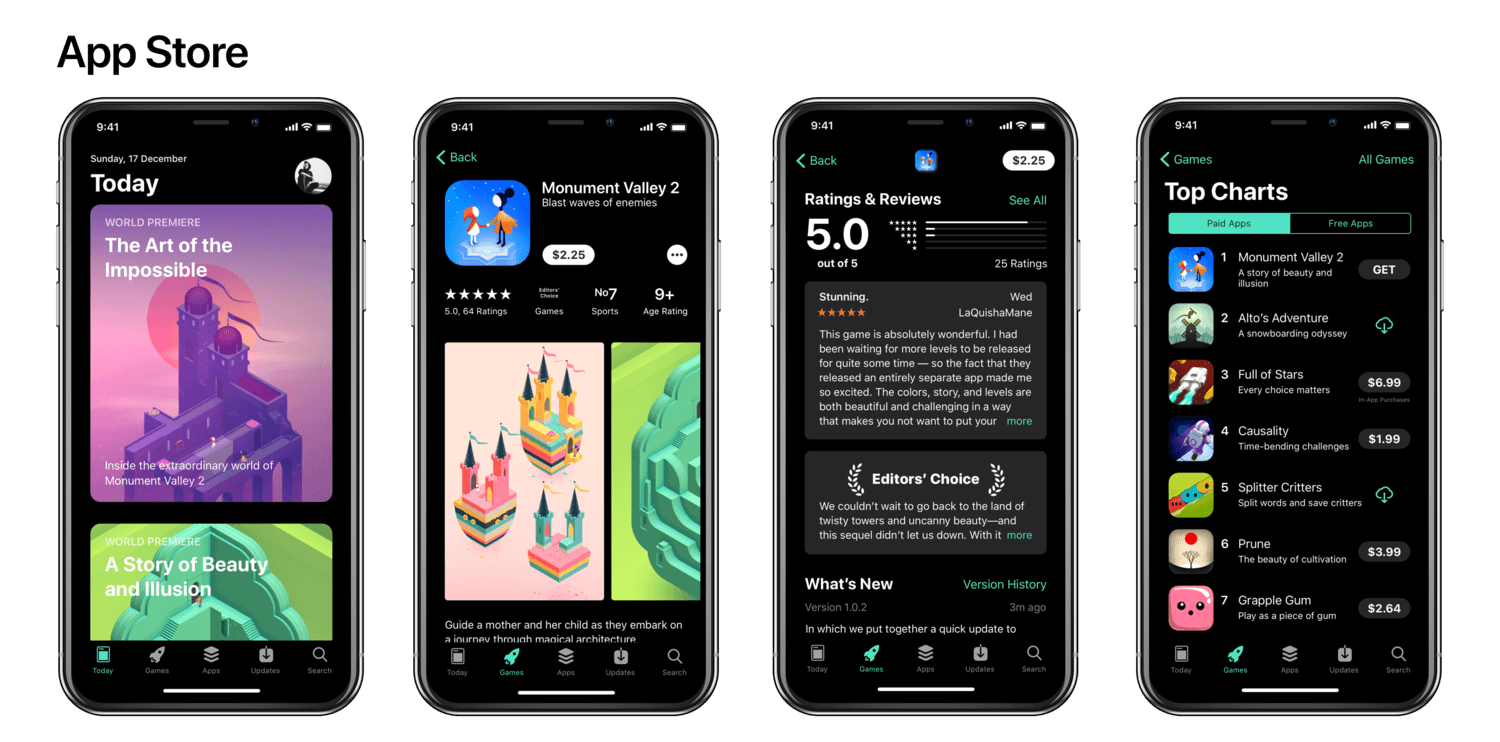 Ios11 Darkmode Iphonex Concept Image 5