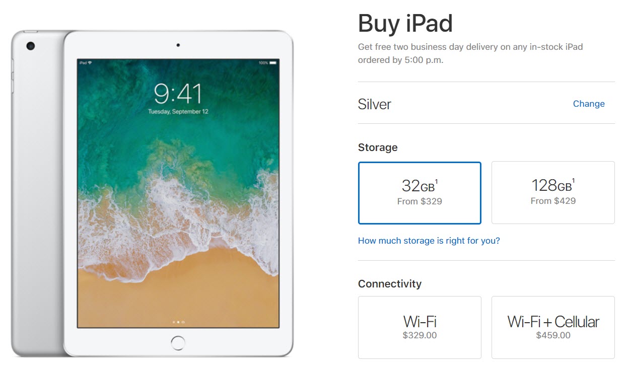 Ipad 9 7 Price