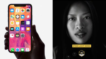 Iphone X Face Id Portrait Lighting Ad.