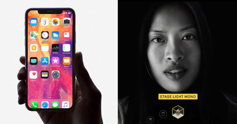 Iphone X Face Id Portrait Lighting Ad.
