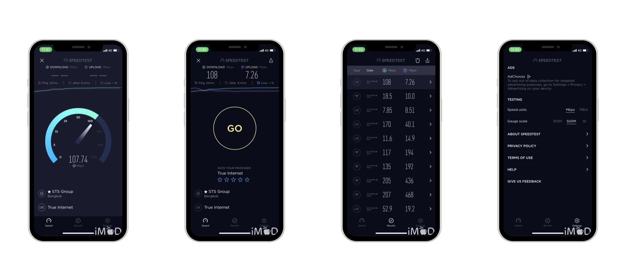 Iphone X Speedtest.net