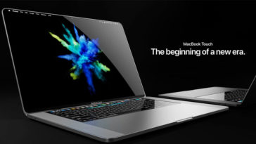 Macbook Touch Concept Image