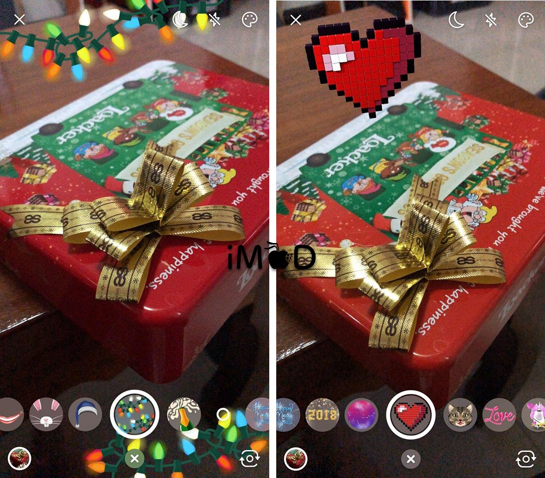 Messenger 2018 New Year Effect 2