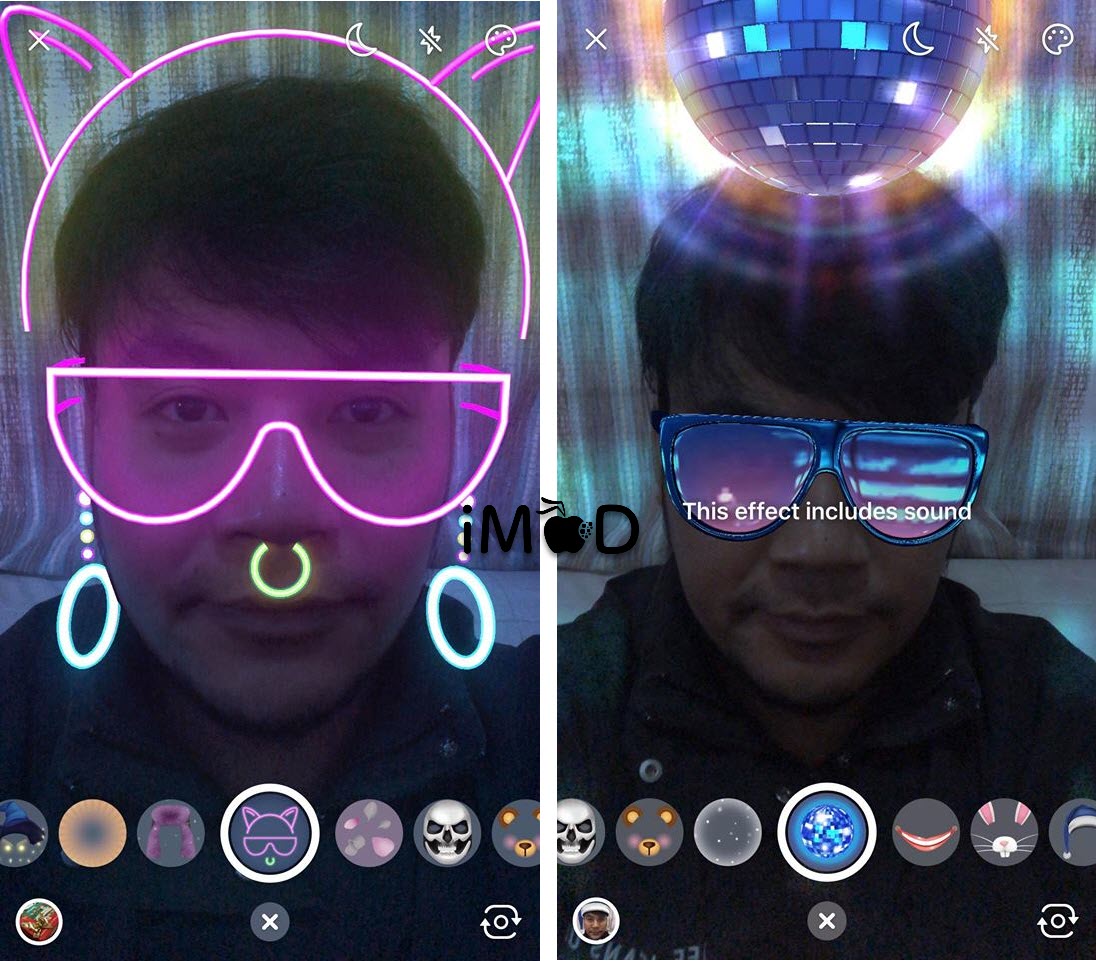 Messenger 2018 New Year Effect 3