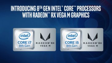 Intel 8th Generation Core Processors With Radeon Rx Vega M Graphics