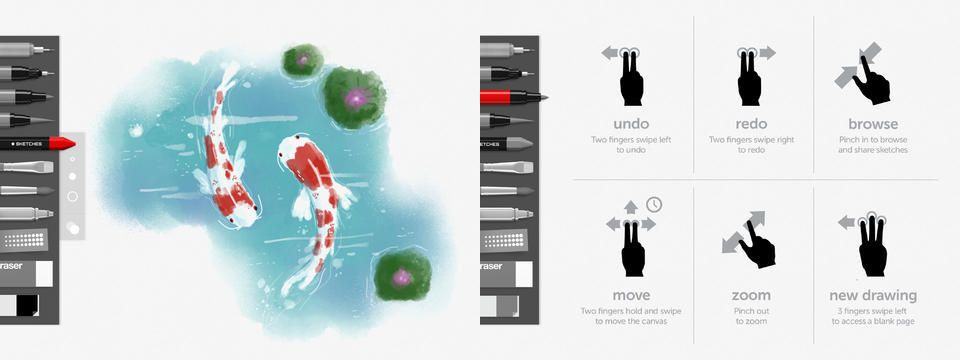 Tayasui Sketches With Ipad Ipad Pro 5