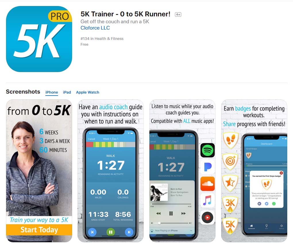 App 5ktrainer Content1