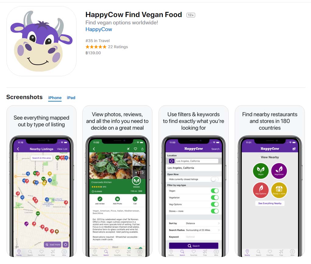 App Happycowfindveganfood Content1