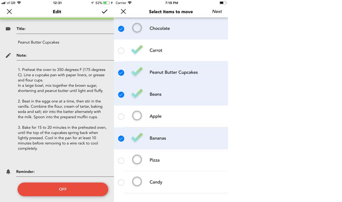 App Liststodo Content2