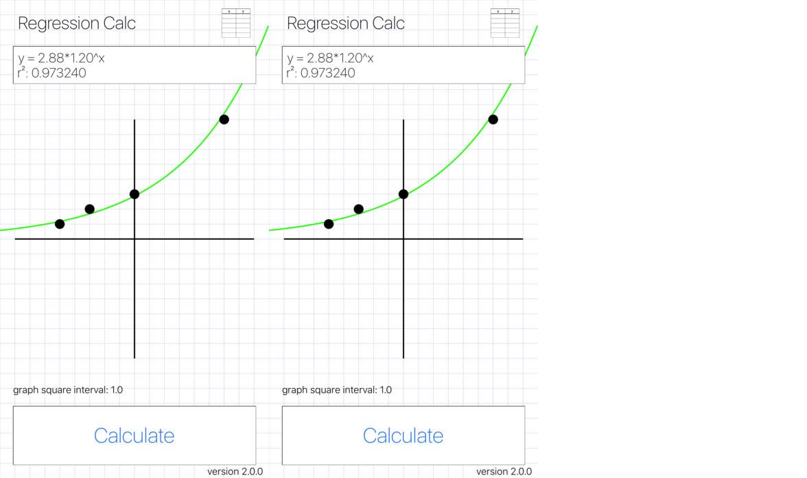 App Regressioncalc Content2