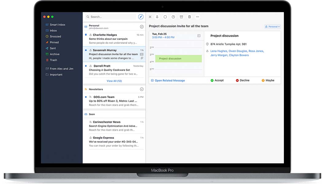 App Spark Content Calendar Invites