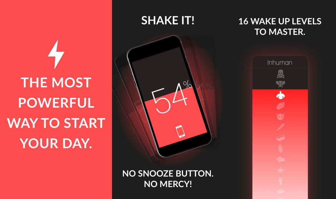 App Wakenshakealarmclock Content1