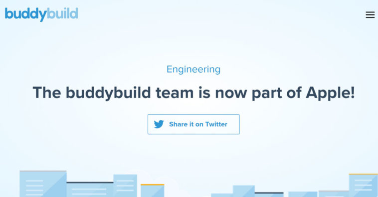 Apple Acquires Buddybuild