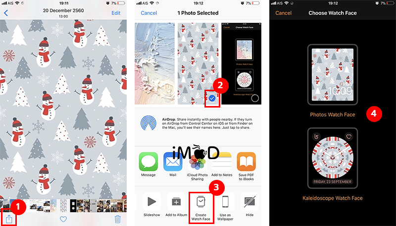 Apple Watch My Face Customize From Photo App 1
