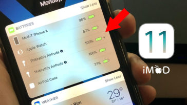 Battery Widget Ios 11