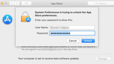 Bug Macos High Sierra Unlock App Store Preferences With Any Password