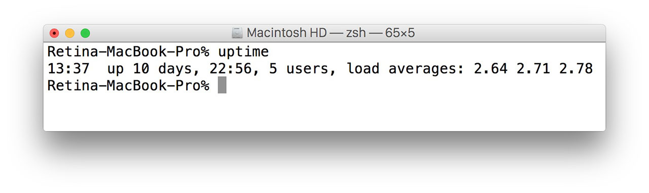 Check Uptime On Mac Content1