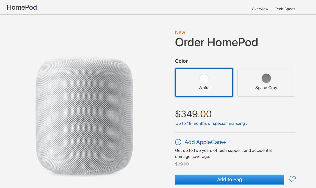 Homepod Start Pre Order Us 1