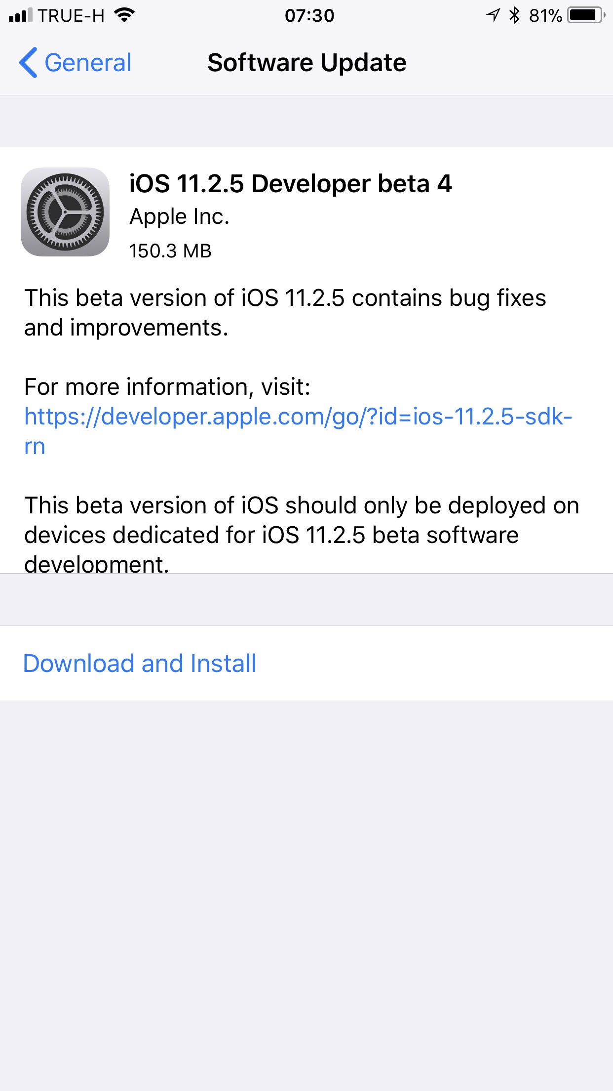 Ios 11 2 5 Beta 4 1