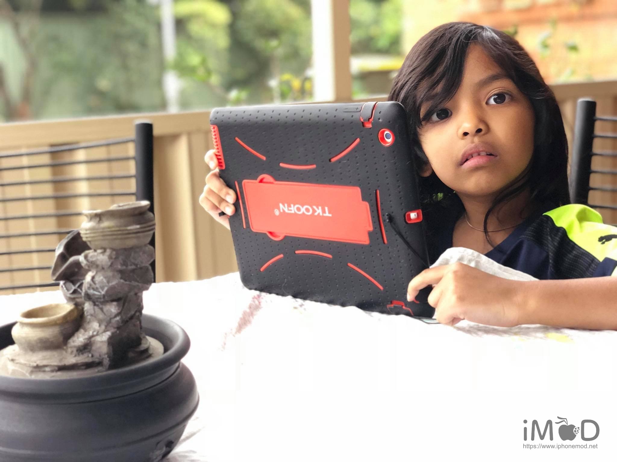 Nita With Ipad