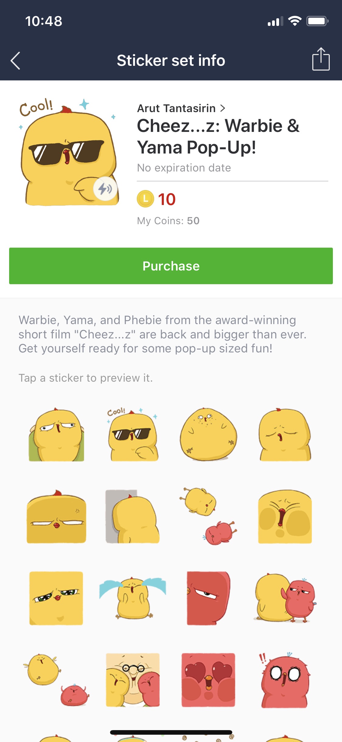 Pop Up Sticker 10 Coin 2