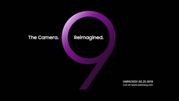 Samsung Galaxy S9 Invite Logo Cover