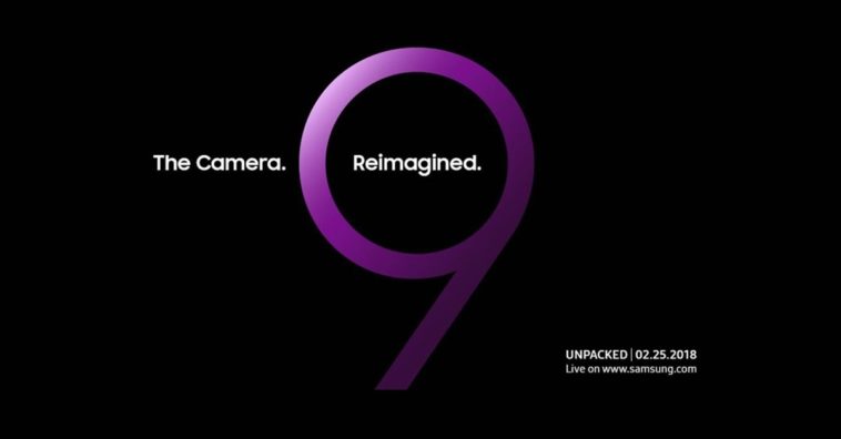 Samsung Galaxy S9 Invite Logo Cover