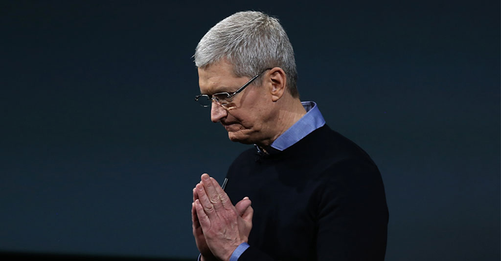 Tim Cook Sorry