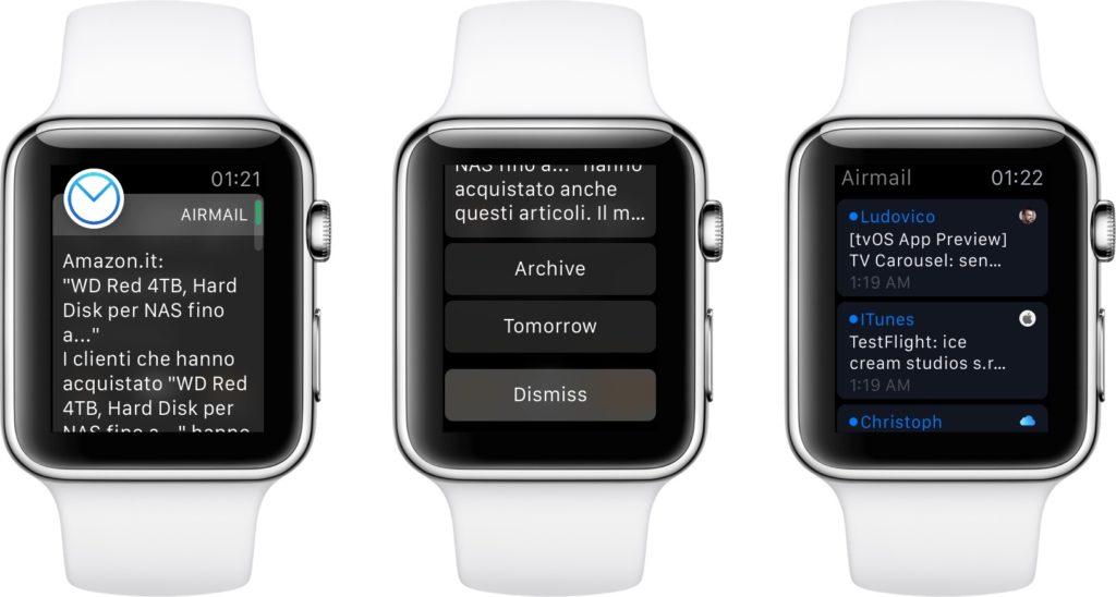 Air Mail App Apple Watch