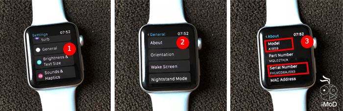 How To Check Apple Watch Serial Number Model On Applewatch