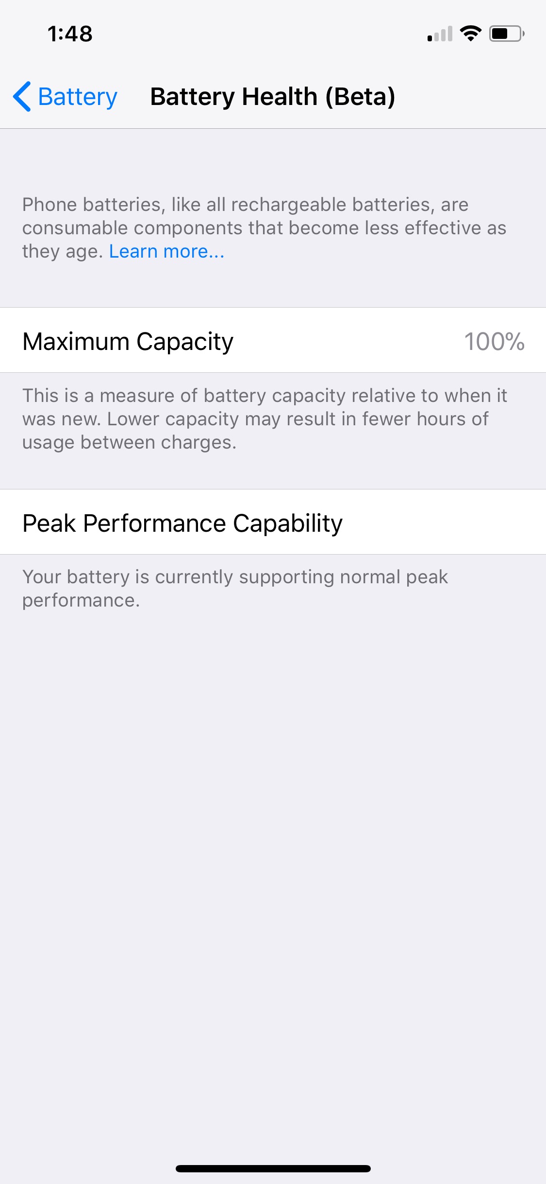 Ios 11 3 Beta 2 Battery Health 2