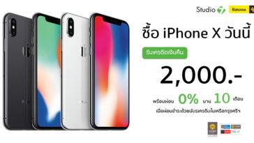 Iphone X Krungsri Credit Promotion Feb 2018 Cover