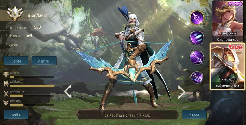 Skin True Spirit Telannas