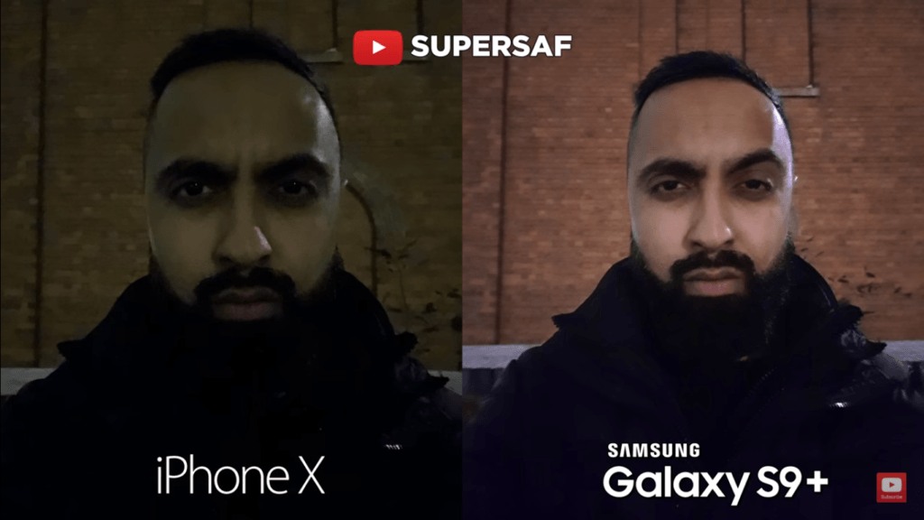 16 Low Light Mode Camera Compare Iphone X Vs Samsung Galaxy S 9 Plus