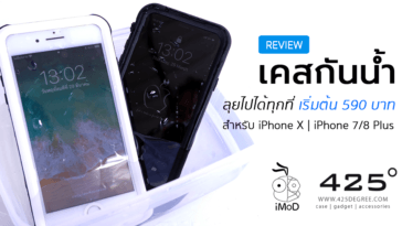 425 Degree Redpaper Waterproof Case For Iphone